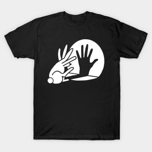 Bunny Hand Shadow T-Shirt